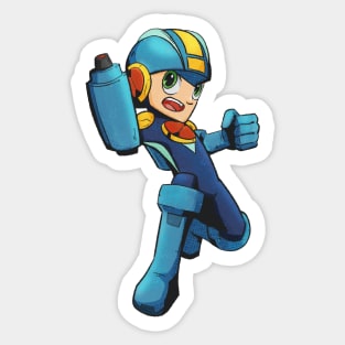 Mega Man Net Battler Sticker